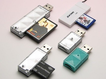 Card/TF oro TOOGOO Adattatore per lettore di schede di memoria USB in alluminio USB 2.0 per adattatore per scheda Micro 