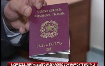 Sicurezza: arriva il nuovo passaporto con impronte digitali e firma elettronica