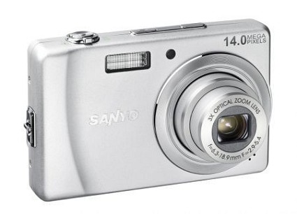 Sanyo VPC-E1403: nuova fotocamera digitale compatta elegante e ricca di funzioni innovative. Prezzi e caratteristiche