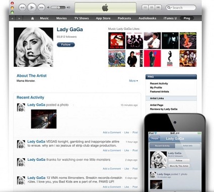 iTunes 10 il facebook della musica con Ping e nuove funzioni