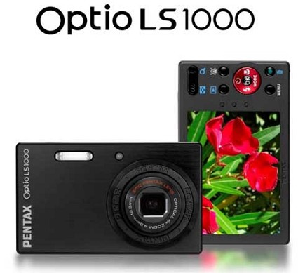 Nuova fotocamera Pentax Optio LS1000. Caratteristiche tecniche e funzioni
