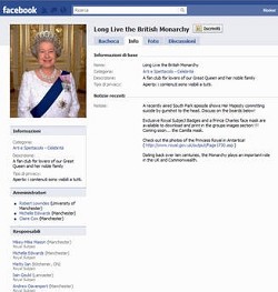 La Regina Elisabetta su Facebook con una pagina dedicata alla monarchia inglese. Subito boom di amicizie