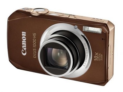 Canon IXUS 1000 HS: nuova fotocamera compatta ed elegante bella idea regalo Natale 2010