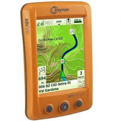 MyNav 500 Sport: nuovo navigatore satellitare portatile e waterproof. Le caratteristiche tecniche