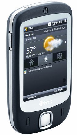 HTC Touch, smartphone con ampio touchscreen capace di sfidare l?Apple iPhone