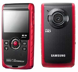 Samsung W200 Pocket Cam waterproof: mini camcorder da viaggio