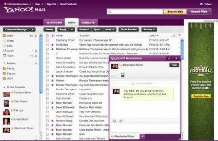 Novit? per YahooMail: velocit?, risposta rapida, integrazione Facebook e Twitter presto disponibii