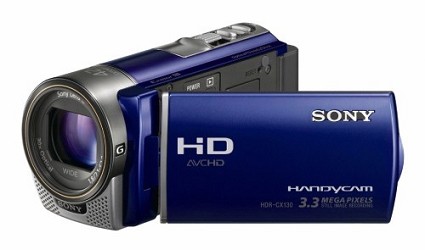 Handy Cam Sony HDR-CX130 con zoom ottico 30x: specifiche tecniche