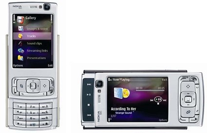 Cellulare Nokia N95: GPS integrato e fotocamera digitale da 5 megapixel