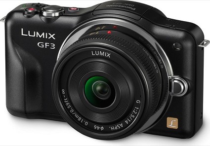 Fotocamera Panasonic Lumix DMC-GF3 serie NEX: la compatta per professionisti