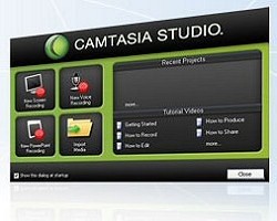 Software gratuito per riprendere tutto quello che succede sullo schermo: Camtasia Studio 3