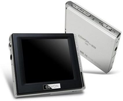 Lettore multimediale Cowon D2TV, con sintonizzatore TV e schermo touchscreen