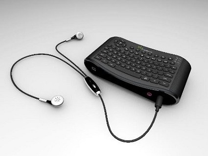 Cideko Air Chatting: tastiera wireless con microfono e cuffie