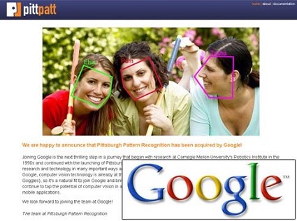 Google compra PittPatt, casa che sviluppa software per il riconoscimento facciale