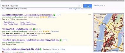 Google lancia Hotel Finder per far concorrenza ad Expedia e Hotels.com
