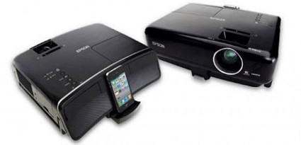 Videoproiettori Epson per Apple iPod, iPhone e iPad: caratteristiche tecniche dei modelli Megaplex MG-850HD e Megaplex MG-50