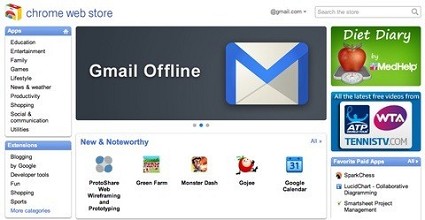 Ecco il rivoluzionario  Chrome Web Store: una nuova offerta di applicazioni via browser
