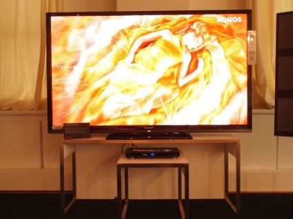 Televisore LCD LED Sharp 80 pollici con risoluzione 4K: prime immagini trapelate