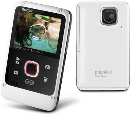 Nuova videocamera tascabile Kodak Playfull con registrazione video a 720p HD: caratteristiche e prezzo