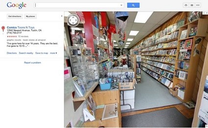 Google Street View: arrivano i tour virtuali 3D di negozi, ristoranti e alberghi (parte I)