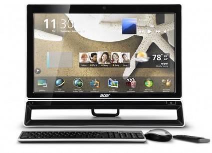 Nuovi all-in-one pc Acer AZ5 da 23 pollici: caratteristiche e prezzo