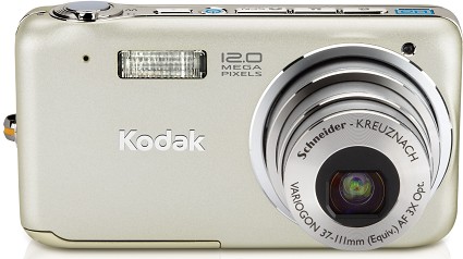Fotocamera digitale Kodak Easyshare V1273: foto in alta definizione, a 16:9, panoramiche e video in alta definizione hd. Modalit? touch screen.