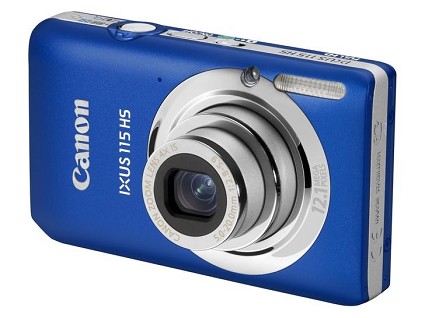 Fotocamera compatta IXUS 115 HS: design suadente, sensore retroilluminato e prezzo interessante