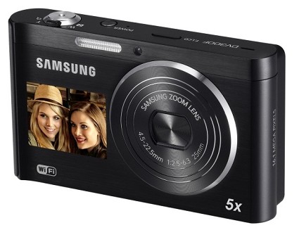 Nuova fotocamera Samsung DualView DV300F: caratteristiche tecniche e prezzo