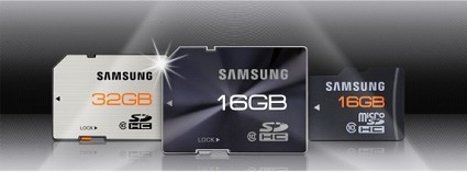 Nuove schede di memoria SDHC e Micro SDHC in arrivo da Samsung