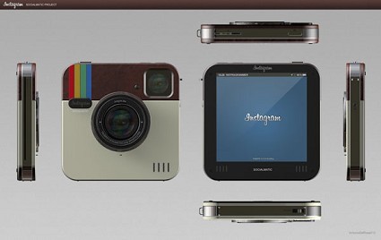 Instagram Socialmatic Camera: ? di un italiano il design della fotocamera per hipster