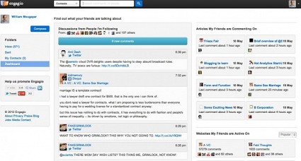Engagio si rinnova: leggi i messaggi dei social network su GMail e segui gli Amici su pi?? piattaforme con un unico click