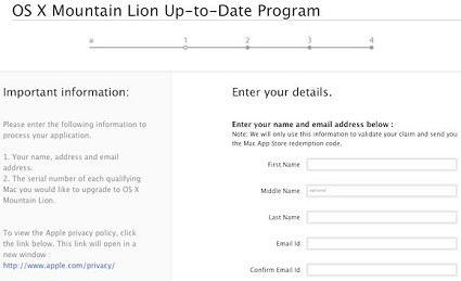 OS X Mountain Lion in uscita mercoled? 25 luglio: l'aggiornamento ? gratuito per chi ha comprato un Mac dopo l'11 giugno 2012