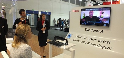 IFA Berlino 2012: Haier e Tobi presentano la tv che si controlla con movimenti oculari