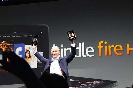 Presentazione nuovi ereader Amazon Kindle Paperwhite e tablet Amazon Kindle Fire HD