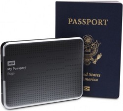 Western Digital My Passport Edge Portable Hard Drive per Mac e Windows