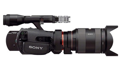 Anteprima nuova videocamera handycam full frame 35 millimetri con obiettivi intercambiabili Sony NEX-VG900