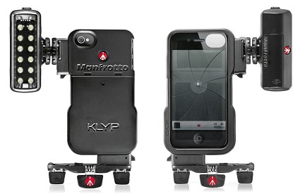Klyp, il case Manfrotto per fotografare con l'iPhone 