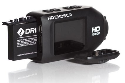 Action camera per sport estremi Drift Ghost HD: registrazione continua in modalit? Flashback 