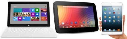 Natale 2012, chi vincer? la sfida dei tablet tra Google ed Apple?