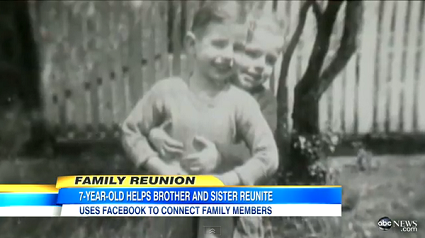 Carramba che sorpresa! Due fratelli si ritrovano dopo 65 anni grazie a Facebook