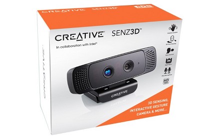 Creative Senz3D: Intel presenta la webcam per scontornare e manipolare soggetti