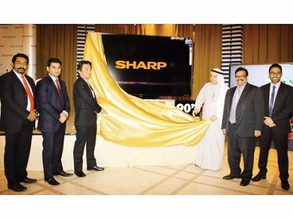 Sharp Aquos  LED tv 90 pollici: il pi?? grande televisore al mondo approda in Medio Oriente 