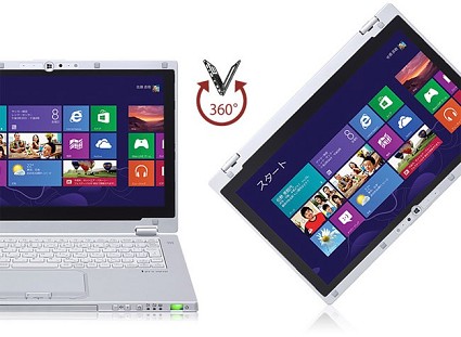 Panasonic AX3 Ultrabook tablet convertibile con Windows 8