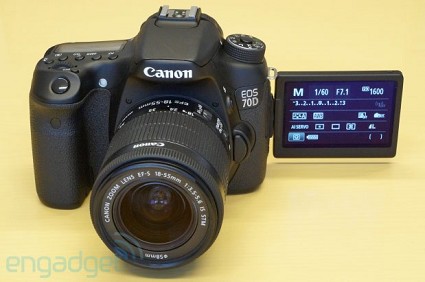 Fotocamera Canon EOS 70D: messa a fuoco e transizioni veloci e fluide