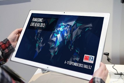 IFA 2013: Panasonic presenta tablet 20 pollici risoluzione 4K