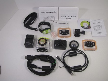 Micro videocamera IronX: action cam Full HD per sport estremi 