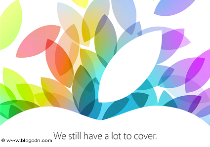 Apple evento 22 ottobre: iPad 5, Mini iPad 2, OS X Mavericks. Le altre novit? possibili