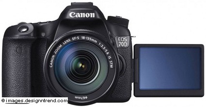 Nuova fotocamera reflex Canon EOS 70D: specifiche monitor inclinabile e filtri creativi 