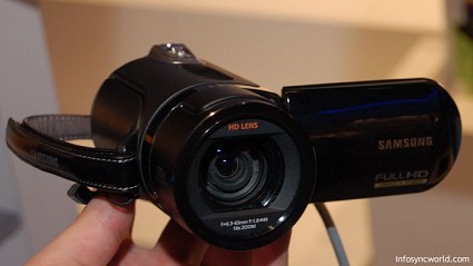 Samsung HMX20C full hd: videocamera digitale compatta per riprese ad alta definizione con avanzate funzioni.