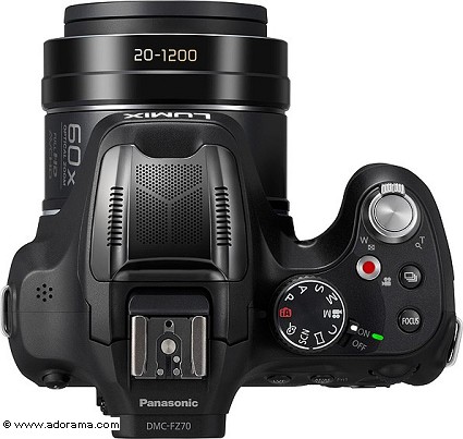 Panasonic Lumix DMC-FZ70: fotocamera compatta bridge con super zoom ottico 60x
